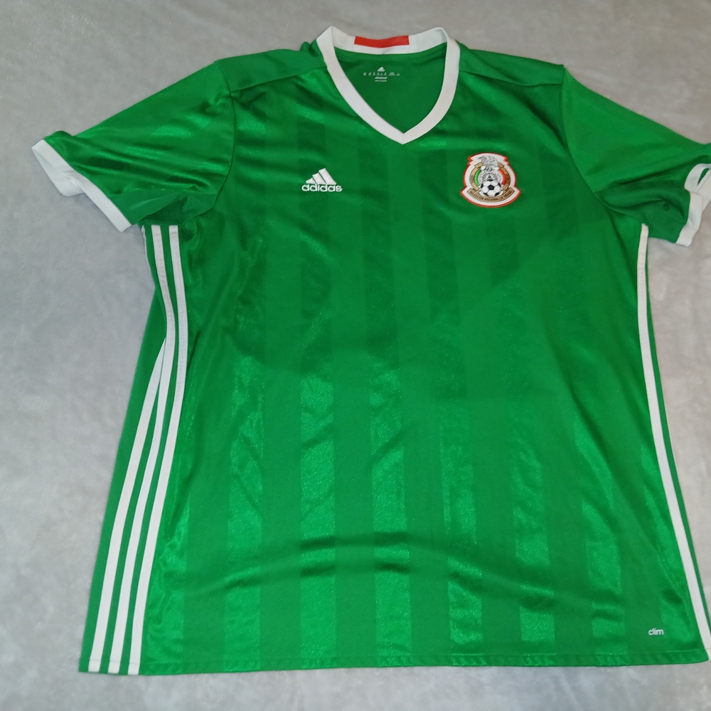 Adidas Men's Green Soccer Jersey